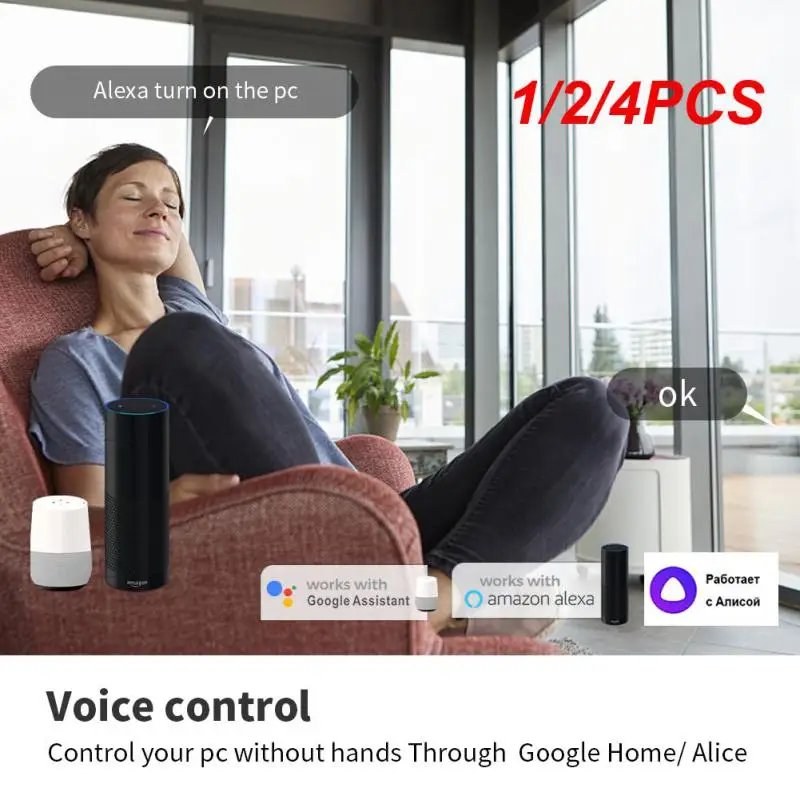 1/2/4Pcs Nuovo Tuya Wifi Computer Power Reset Switch Scheda Pcie Per Pc Destop Computer App Supporto Per Telecomando Alexa Home