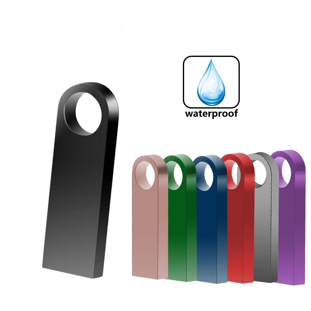 USB 2.0 플래시 드라이브 50개/세트 금속 프리 맞춤형 로고 4GB 펜드라이브 8GB 16GB 펜 드라이브 32GB 64GB 128GB 비즈니스 기프트 USB 메모리