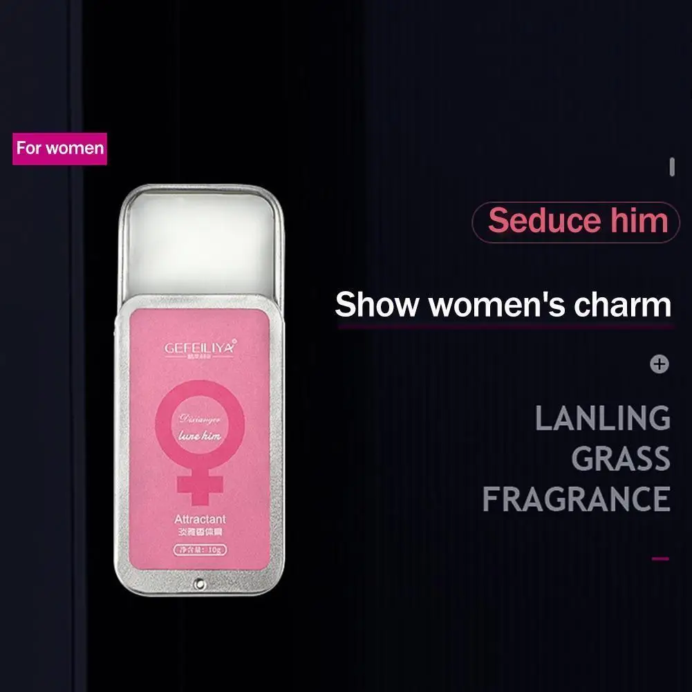 

Woman Man Body Pheromone Perfume Solid Balm Long Lasting Cologne Deodorant Solid Fragrance 10g Perfume Fragrance Portable A4L3