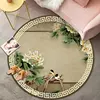 Vintage Bohemian Round Carpet Soft Decoration Bedroom Mat Ethnic Style Computer Chair Rug Washable Non-slip Coffee Tables  6