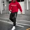 Men's Sports Suits Fashion Tracksuit Women Hoodies + Pants Two Pieces Sets Running Casual Sweatshirts Sweatpants Men's Clothing 5