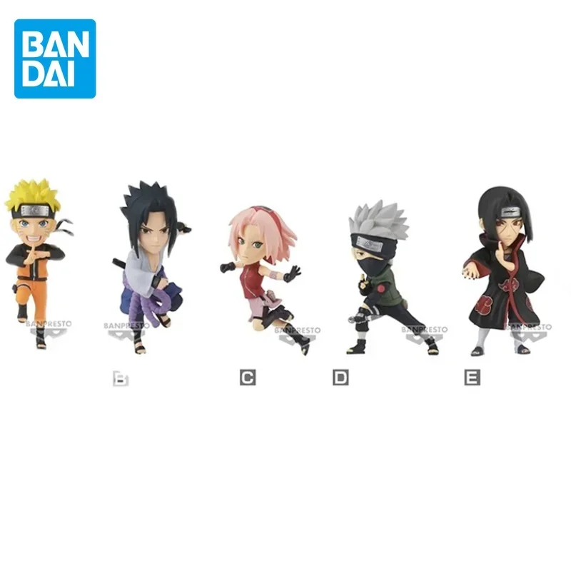 

Фигурки героев аниме Bandai из аниме «WCF Naruto: shippurden Uzumaki Naruto Hatake Kakashi Haruno Sakura», игрушки для мальчиков, подарки для детей
