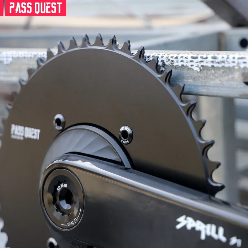 

PASS QUEST X110 BCD (4-bolt AERO Round Narrow Wide Chainring supports 9/10/11/12 Speed Ordinary chains