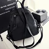 Fashion Women Backpacks Soft Washed PU Leather Travel Bag Female Drawstring Backpack High Capacity School Bags for Women 5