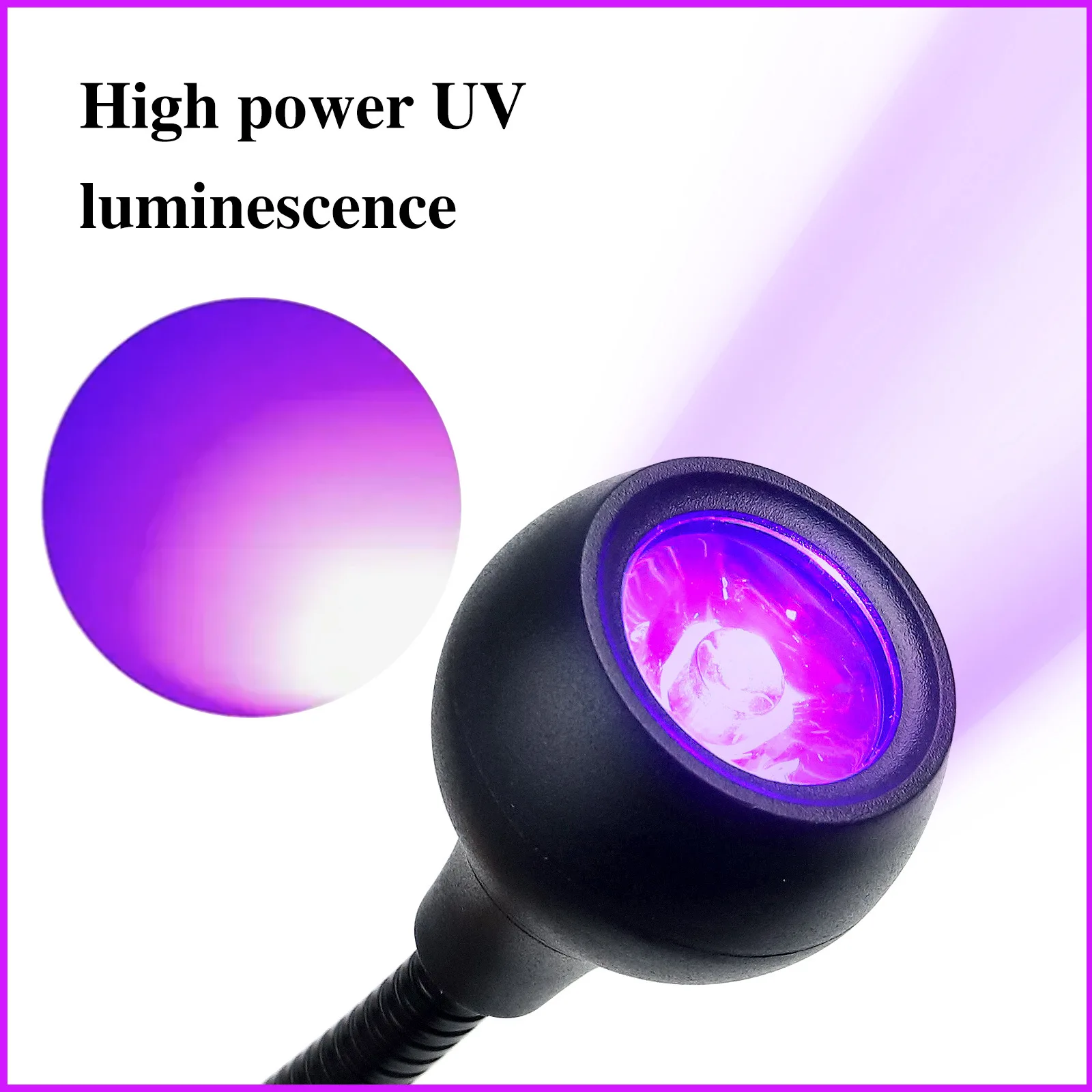젤 네일 폴리쉬 건조용 네일 LED UV 램프, 클립형 유연한 데스크 미니 휴대용 USB 네일 램프 UV 라이트 드라이어 (매니큐어 살롱용)