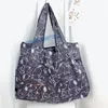 Snoopy Nylon Folding Shopping Bag Cartoon Girl Boy Shoulder Bag Storage Bag Eco Bag handbag 5