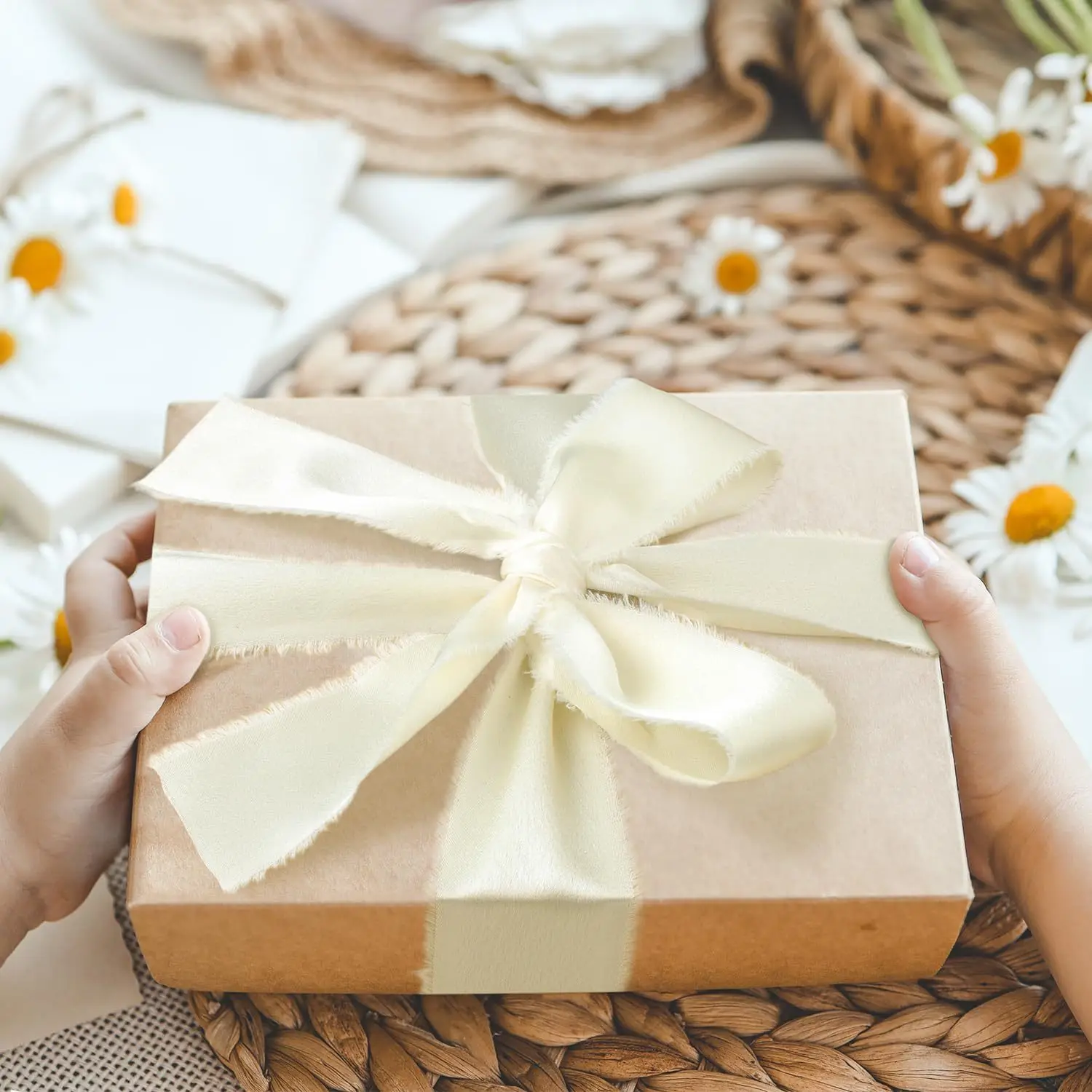 Frayed Edge Satin Ribbon 5