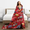 Cars Lightning McQueen 95 Flannel Blanket Life Is A Highway Super Warm Throw Blanket for Couch Bed Picnic Bedspread Sofa Bed 4