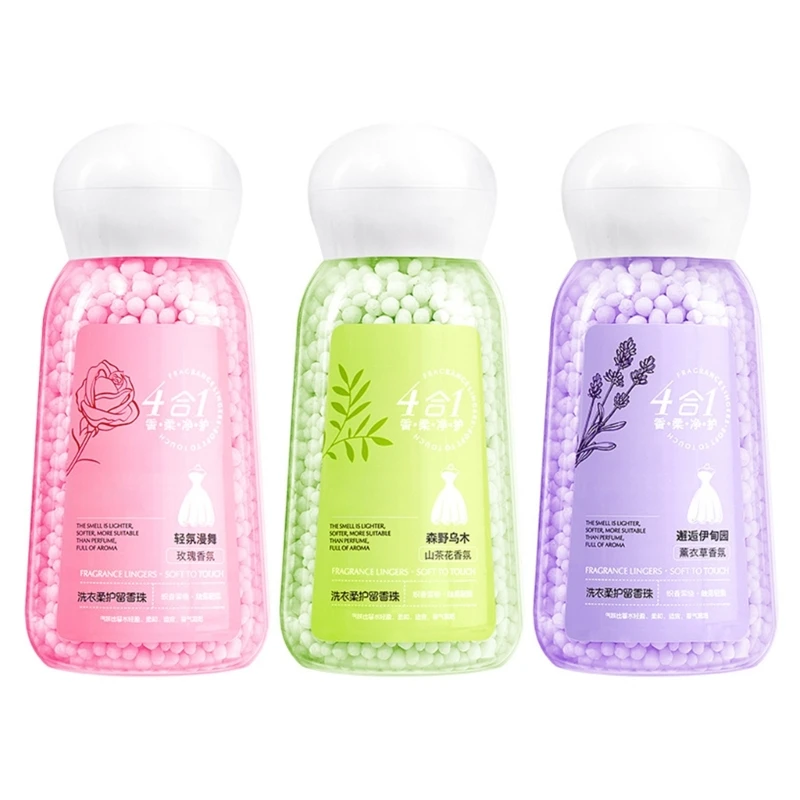 

Laundry Beads 200g Bottle Lavender Rose Teenager Girls Man Scent Accessory T21C