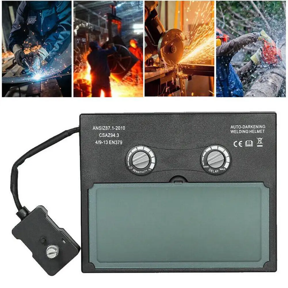 Automatic Dimming Lenses Radiation Heat Protection Welding Face Goggles UV Protection welding glasses welding helmet lens