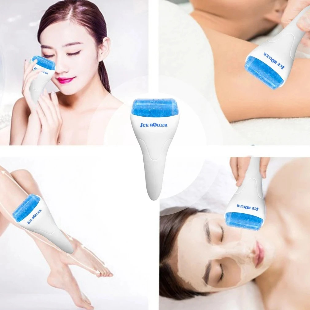 Reusable Face Roller Cooling Ice Roller Massager Skin Lifting Tool Face Lift Massage For Muscle Cold Therapy