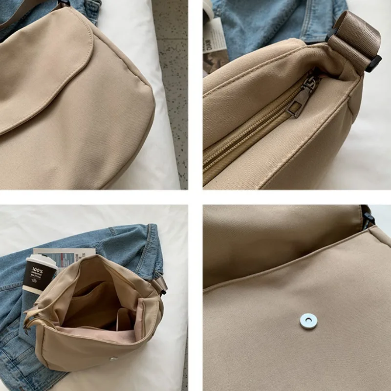 Borsa per gnocchi a tracolla, velluto a coste resistente per