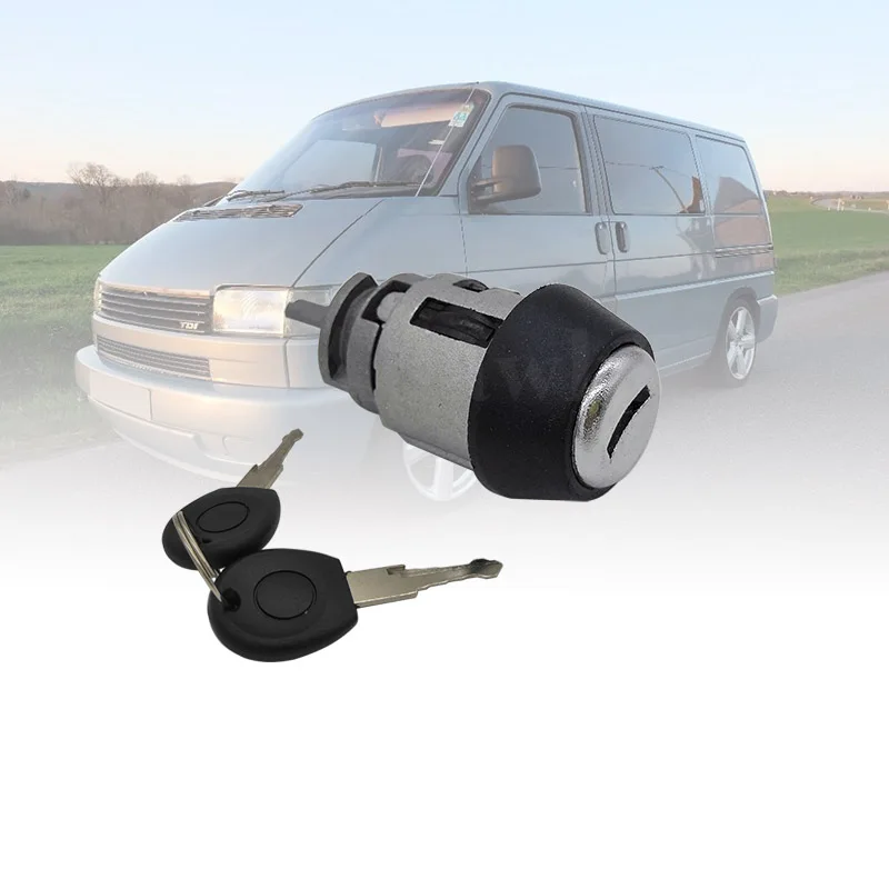 Per Vw T4 Transporter T4 Caravelle 1990-03 Cilindro E Chiavi Del Barilotto Della Serratura Di Accensione 357905855B