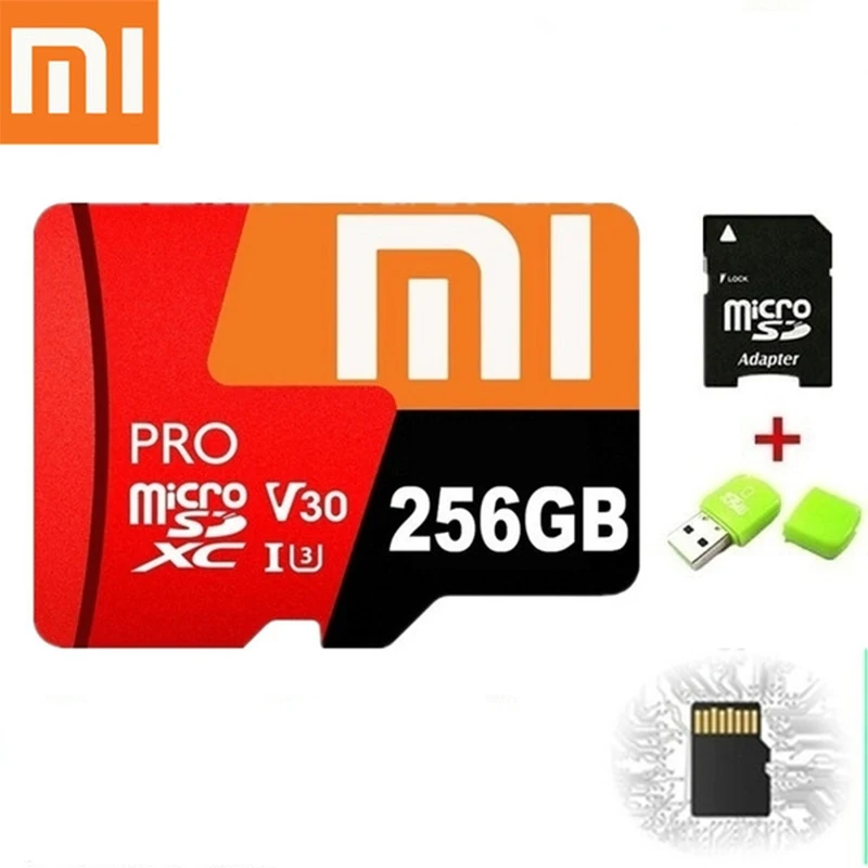 Карта памяти Micro SD/SDHC 256 ГБ/512 ГБ класс 10 |