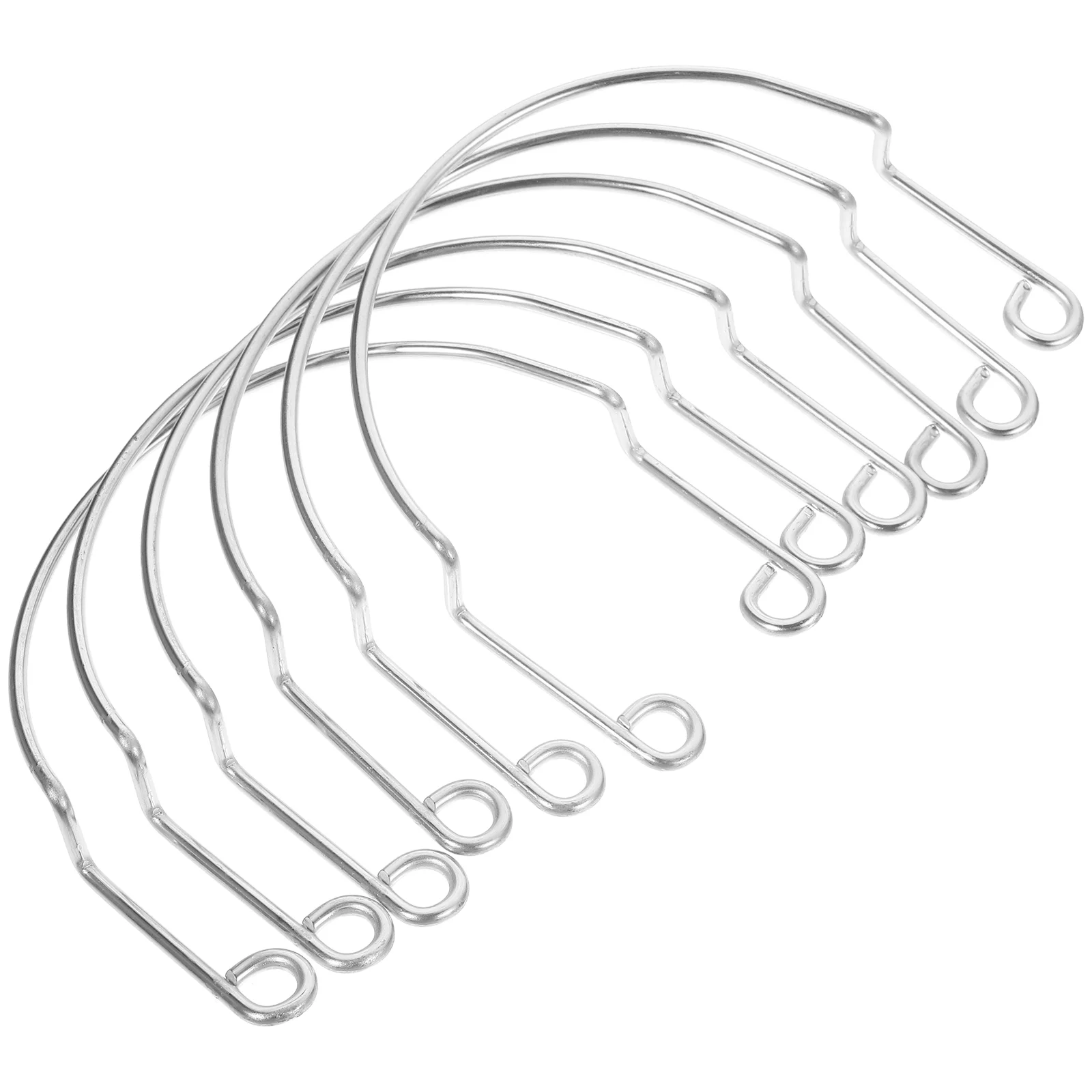 6 Pcs Pool Table Net Bag Fixator Billiard Hole Bracket Support Frame Snooker Parts Metal Pocket Corner Fixing Kit Billiard