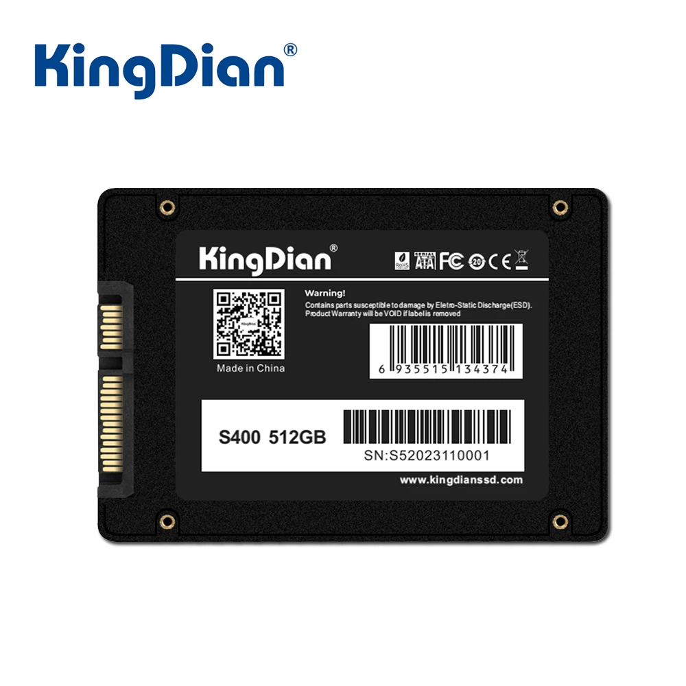 Ssd Kingdian 120Gb 128Gb 240Gb 256Gb 512Gb 1Tb Disco Rigido Interno A Stato Solido Hdd 2.5 ''Per Desktop
