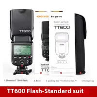 Godox TT600 2.4G Wireless GN60 Master/Slave Camera Flash Speedlite for Canon Nikon Sony Pentax Olympus Fuji Lumix 1