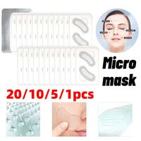 20/10/5/3/1Pcs Nano Soluble Microneedle Eye Mask Applied Hyaluronic Acid To Improve Dark Eye Circles Eye Care Skin Care Beauty