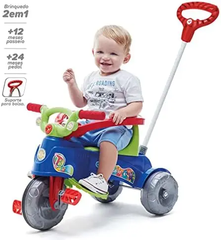 

Ta Te Tico, , Azul, Até 30Kg Bicicletas,TricicloseCarrinhos Triciclos
