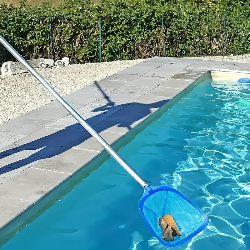 Fine Mesh Pool Skimmer Net 1pc Ultra-Fine Mesh for Efficient Debris Removal Leaf Skimmer for Pool Cleaning