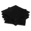 6pcs Household Trash Can Charcoal Filter Pads Deodorizer Smell Odor (Black) 1