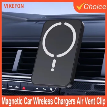 Chargeurs magnétiques sans fil pour voiture 30W, Clip de ventilation, support de téléphone pour iphone 15 14 13 12 11Pro Max Macsafe, charge rapide
