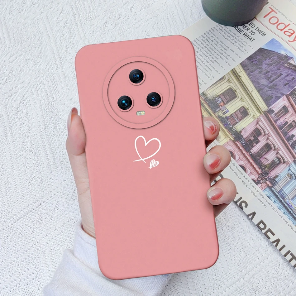 Premium Phone Case with Enhanced Camera Protection - Soft Liquid Silicone Bumper Cover for Huawei Honor Magic Series