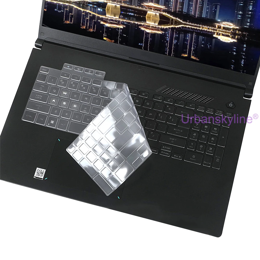 Keyboard silicone cover Keyboard cover Keyboard cover For ASUS TUF Dash F15 F16 F17 FX507 FX607 Gaming A15 A16 A17 FA507 FA607 Silicone protector skin case