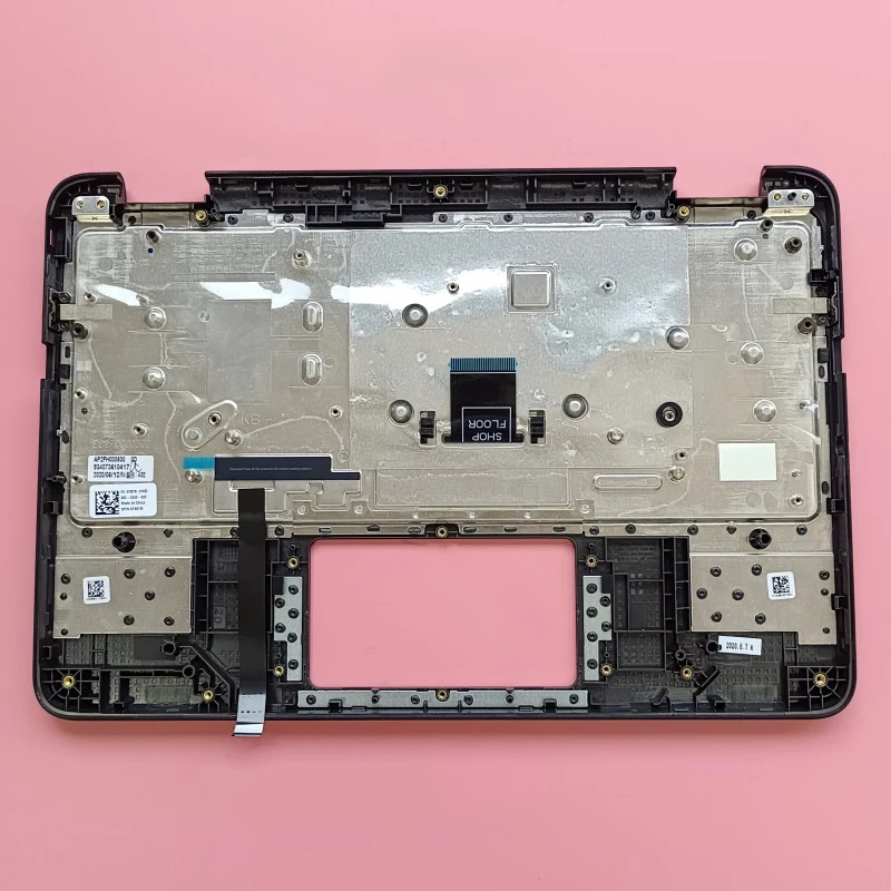 For DELL Chromebook 11 3100 Non touch style Laptop palm rest shell upper cover keyboard touchpad 0TK87M