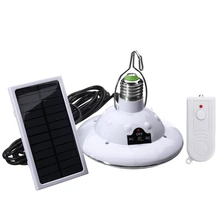 

E27 Solar/Battery Powered 22LED Remote Control Camping Light Outdoor Hooking Emergency Lamp