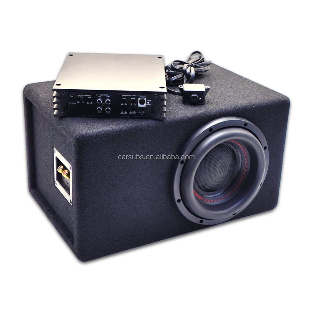 Car Passive Tube Subwoofer Box Enclosure 8 Inch for TOYOTA GMC FORD VW ...