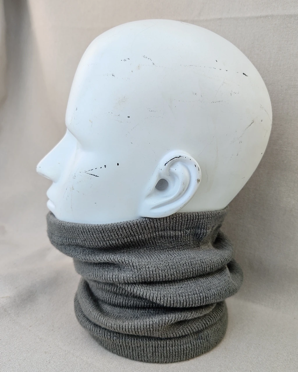 MILITARY WWII GERMAN HEER ARMY WAFFEN LUFTWAFFE GRAY WINTER NECK SCARF TOQUE