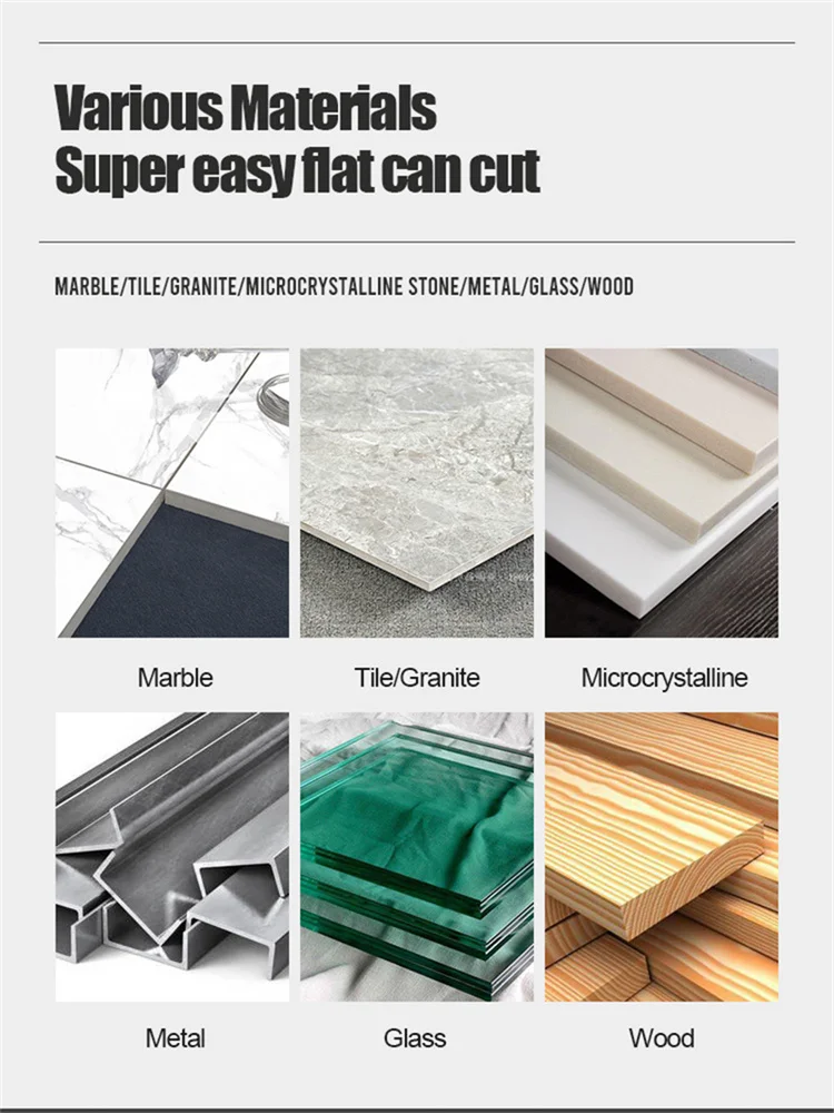 Automatic Tile Cutting Machine Desktop Tile Cutting Machine Water Jet Stone Chamfering Straight tile glass cutter tile cutting tool