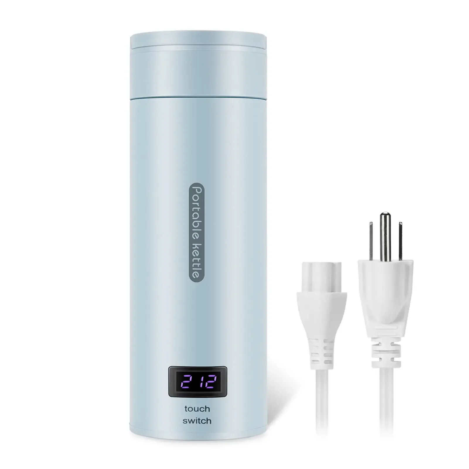 AVCXEC Hervidor de Agua Portatil Electrico, 3 en 1 Mini Hervidor de Agua  Viaje, Ioxidable Hervidor Agua Electrico Pequeño con 4 Ajustes de  Temperatura para Hacer Leche, Café y Té : 