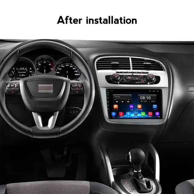 Autoradio Android 10.0 QLED schermo Qualcomm per Seat Leon 2 MK2 Altea XL 2004-2015 unità principale Stereo per auto DSP 48EQ Carplay NO 2din 2