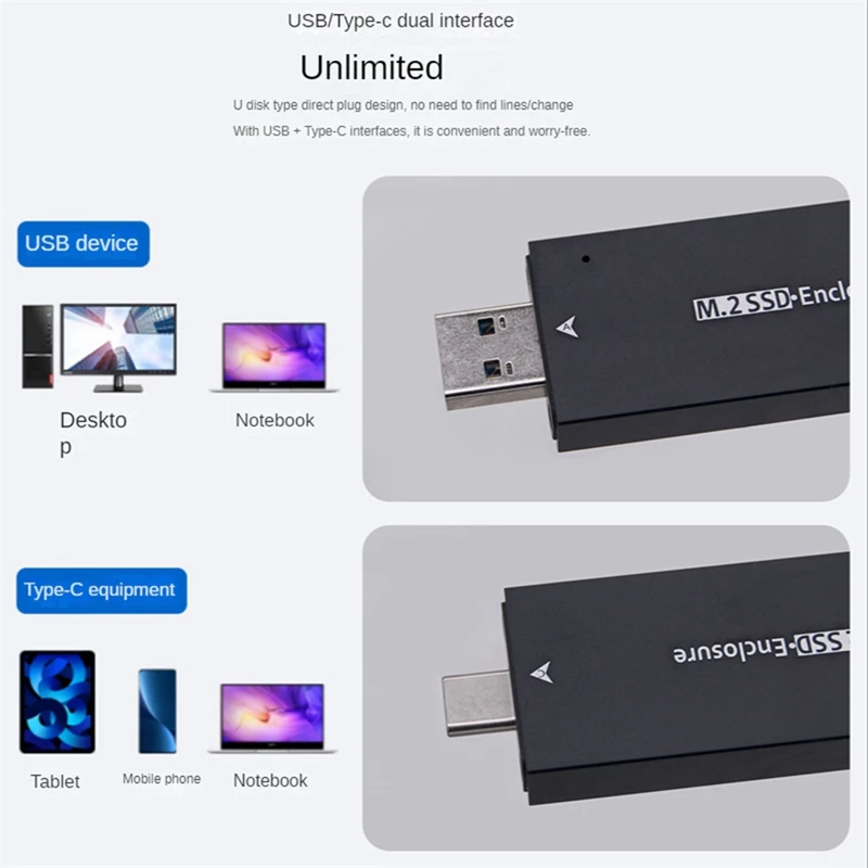 M.2 SSD-Ŭ USB 3.1 cŸ ϵ ũ Ŭ  ϵ ̺ Ŭ ̽, 2230 2242 Windows/linux