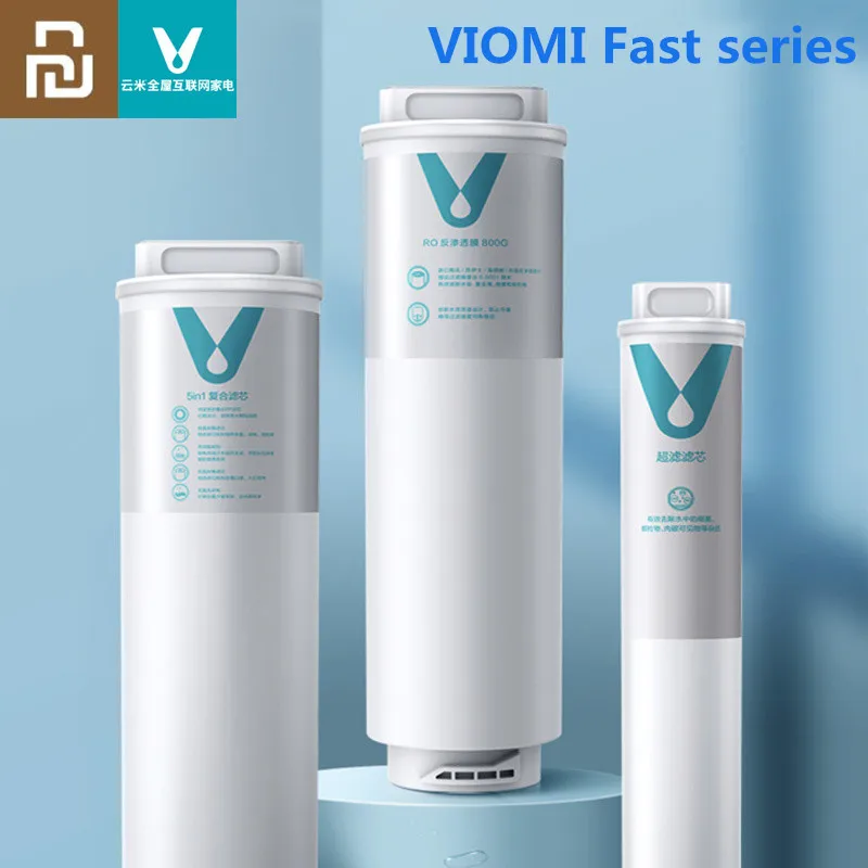Filtro de Água da Cozinha da Osmose Reversa dos Filtros 6-level do Purificador de Água de Youpin Viomi Fast3 para Beber Diretamente