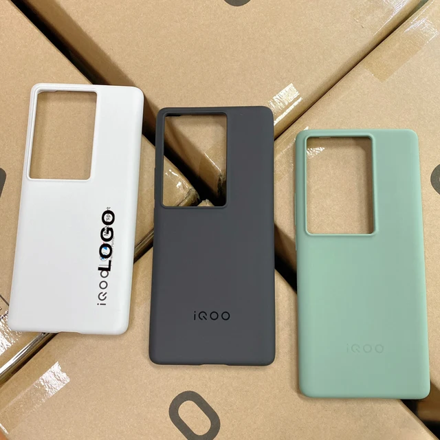 Original Telefon Fall Für Vivo iQOO 11 Pro Original Silikon Capa 