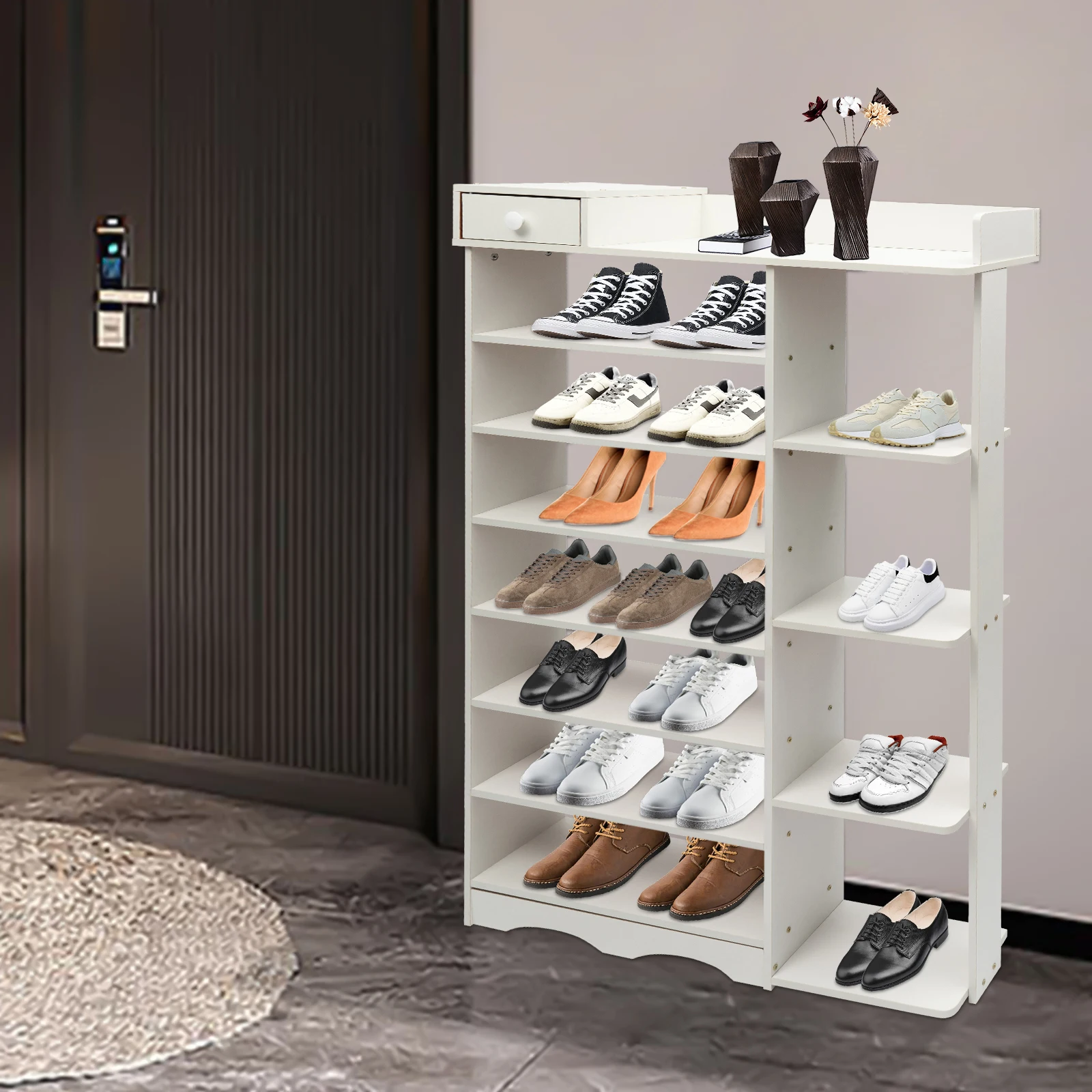 https://ae01.alicdn.com/kf/S7e229280837145e2be97c9f56be50395q/8-Tier-Shoe-Rack-Shoes-Standing-Shoe-Cabinet-Storage-Shelf-Entryway-Hallway-Organizer-White-80-24.jpg