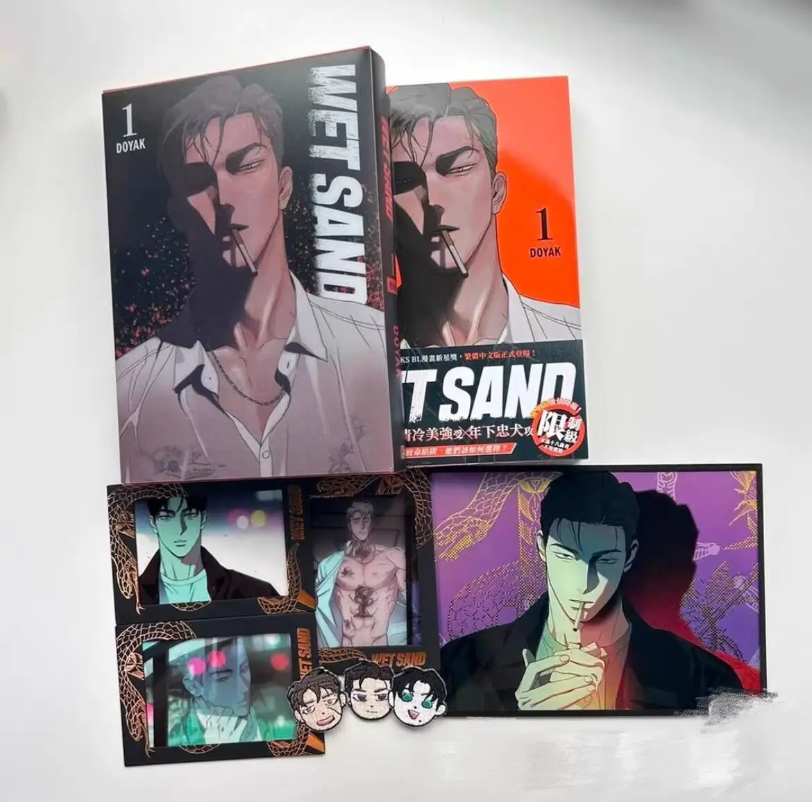 WET SAND バインダー ポスター 韓国BL 先払いのみ）韓国キャラクターグッズ 「Wet Sand ウェットサンド
