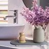 Water Absorbing Stone Counter Tray Quick Drying Neat Diatomaceous Earth Sink Tray Coasters Kitchen Sponge Hand Soap Holder 5