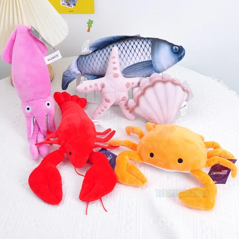Underwater Adventure Marine Animal Plush Toy Collection