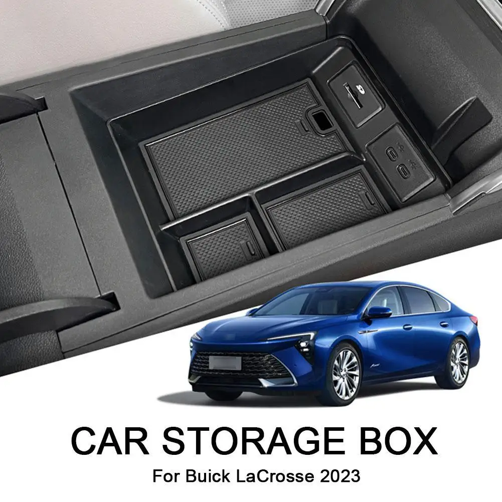 

Car Storage Box Car Central Armrest Box For Buick LaCrosse 2023 Glove Box Tray Storage Box Auto Styling Console Tray