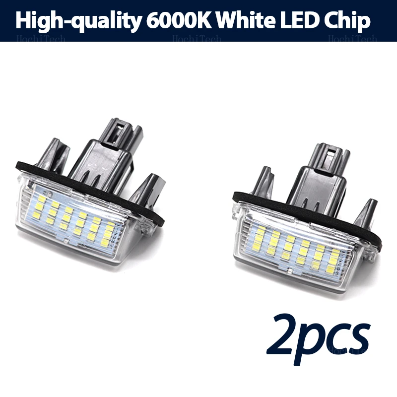 2 Pz Led Targa Lampade Per Toyota Camry Avalon Auris E18 Vios Esquire Esquire Ez Noah Proace City Sai