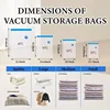 Vacuum Storage Bags Large Plastic Storage Bags for Storing Clothes Blankets Compression Empty Bag Travel Accessories Storage Bag 5