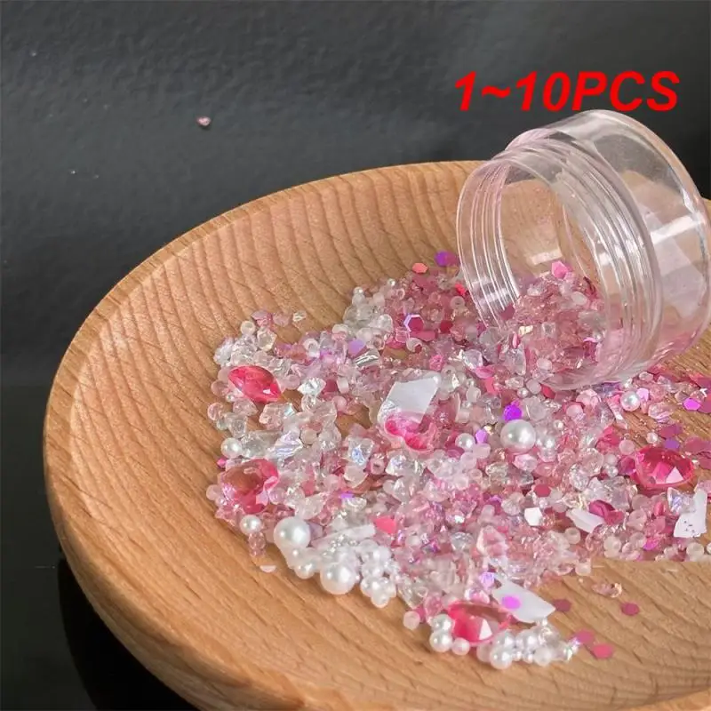 

1 ~ 10 шт. жемчужные блестки оформление уникальный дизайн долговечная посадка высококачественные материалы маникюр