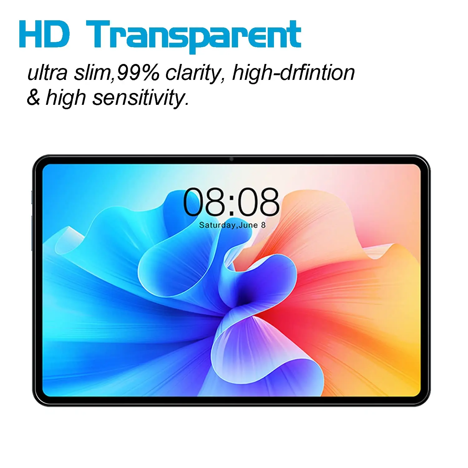For TECLAST T40 Pro Screen Protector HD Clear Protective Film Tempered Glass for TECLAST T40 Pro 10.4 Inch Easy Installation 4
