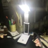 LED Desk Lamp Touch Dimmable USB/Battery Control Foldable Table Bedside Reading COB Night Light 6