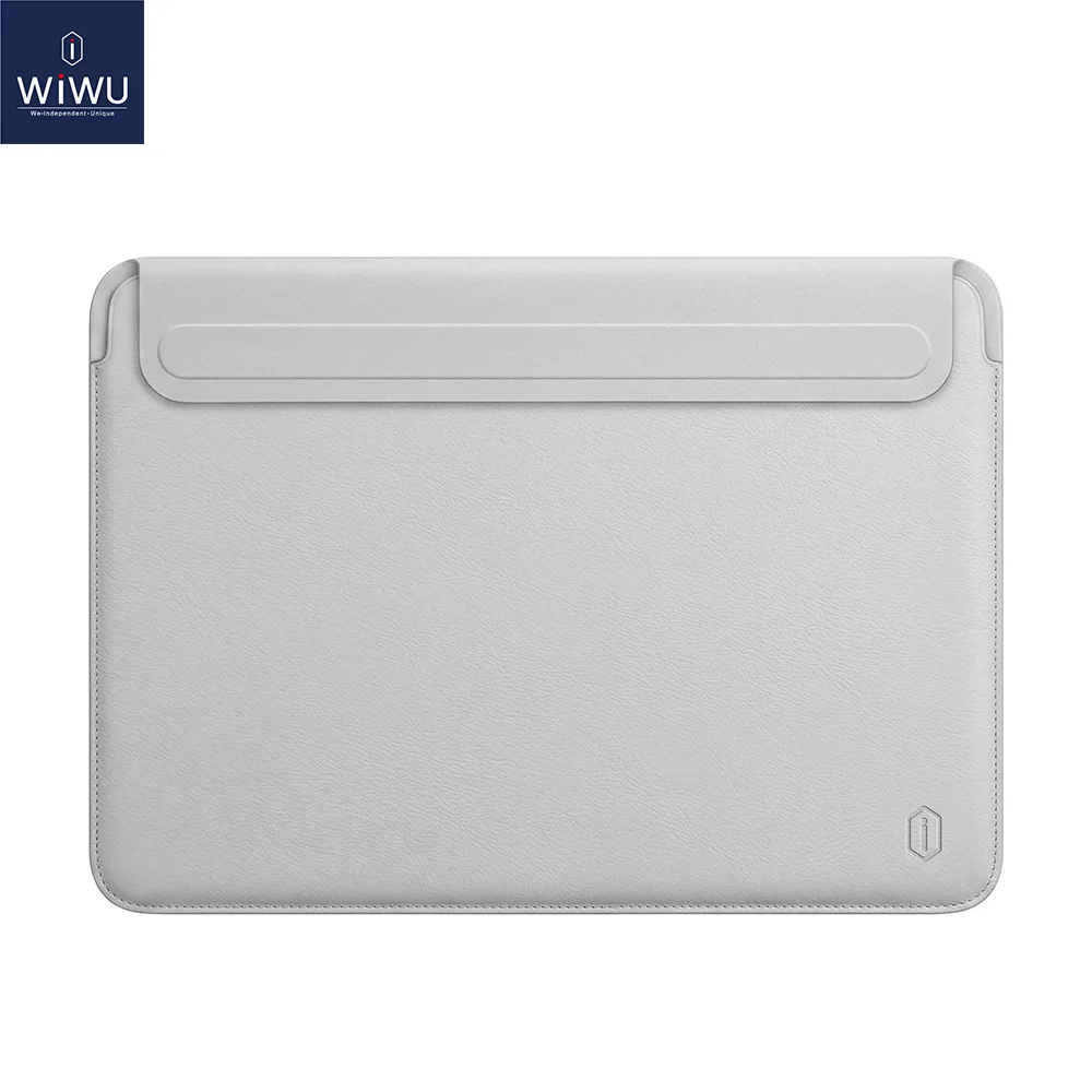 WiWU Ultra-Thin Leather Waterproof Laptop Sleeve Case