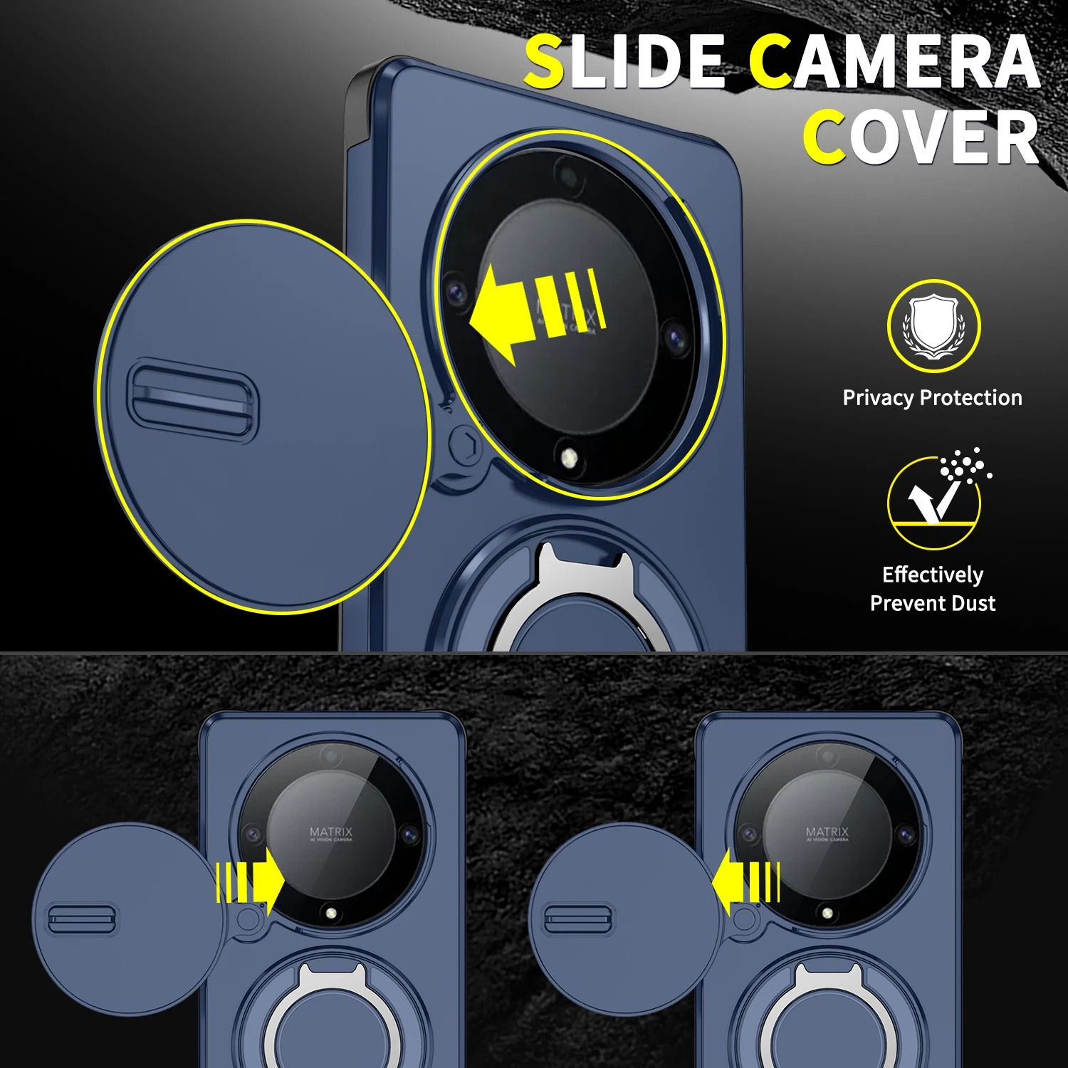 Rugged Military Shockproof Case with Bracket